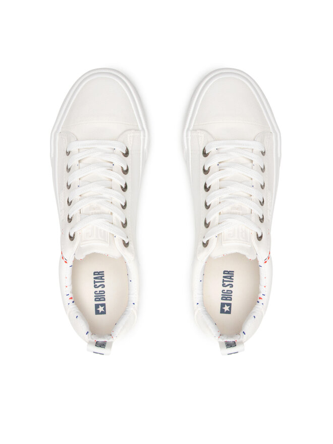Big Star Shoes Tenisky Big Star Shoes KK274003 Bílá