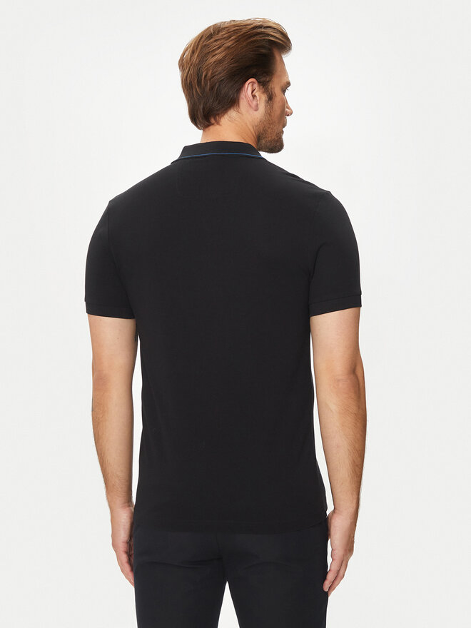 BOSS Boss Poloshirt Paule 4 50506195 Schwarz Slim Fit