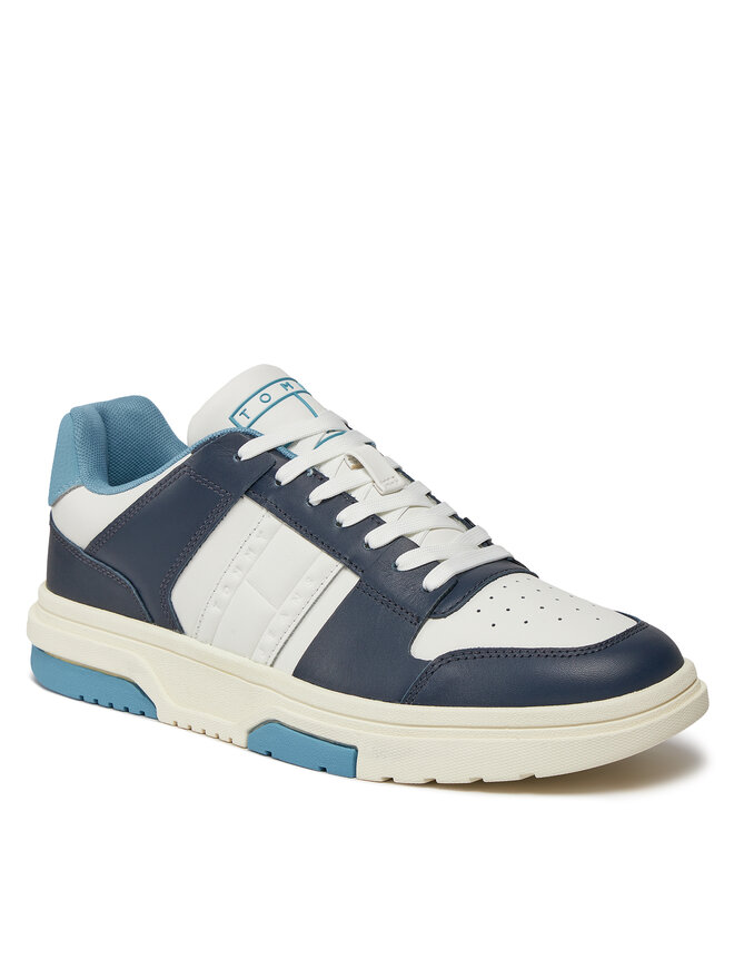 Tommy Jeans Tenisice Tommy Jeans Tjm Leather Cupsole 2.0 EM0EM01283 Tamnoplava