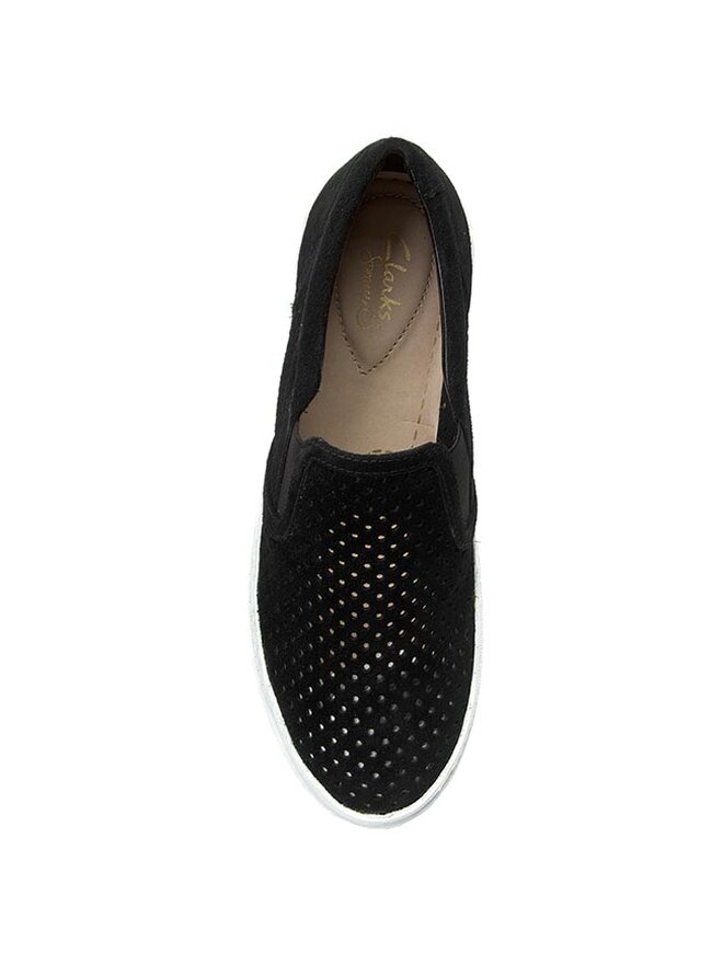 Clarks Sneakers aus Stoff Clarks Glove Puppet 261091214 Schwarz