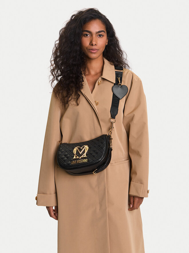 LOVE MOSCHINO Дамска чанта LOVE MOSCHINO JC4301PP0MK1200A Черен
