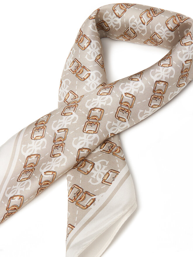 Guess Galvajuostė Guess AW5454 SIL03 Smėlio