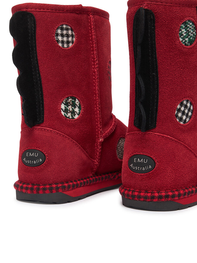 EMU Australia Schneeschuhe EMU Australia Lenny Ladybug K13325 Rot