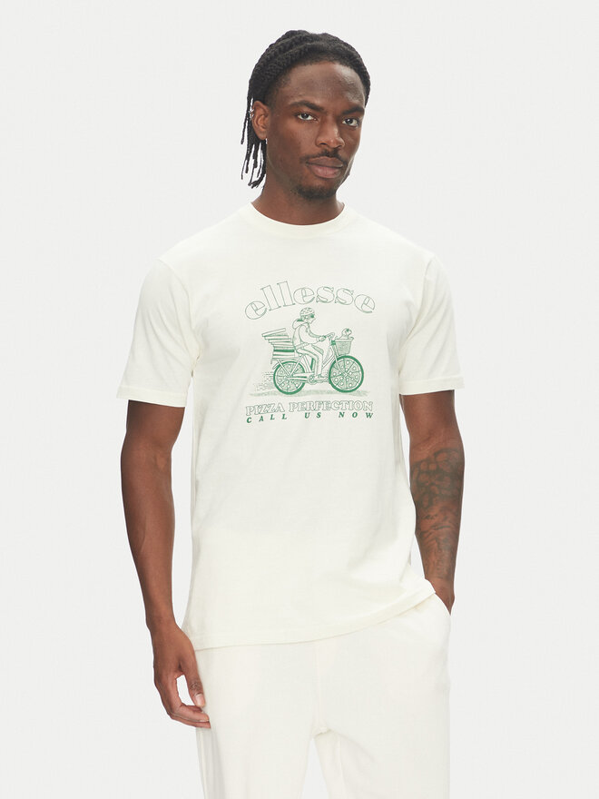 Ellesse Ellesse Camiseta Mellino SHZ21848 Blanco Regular Fit