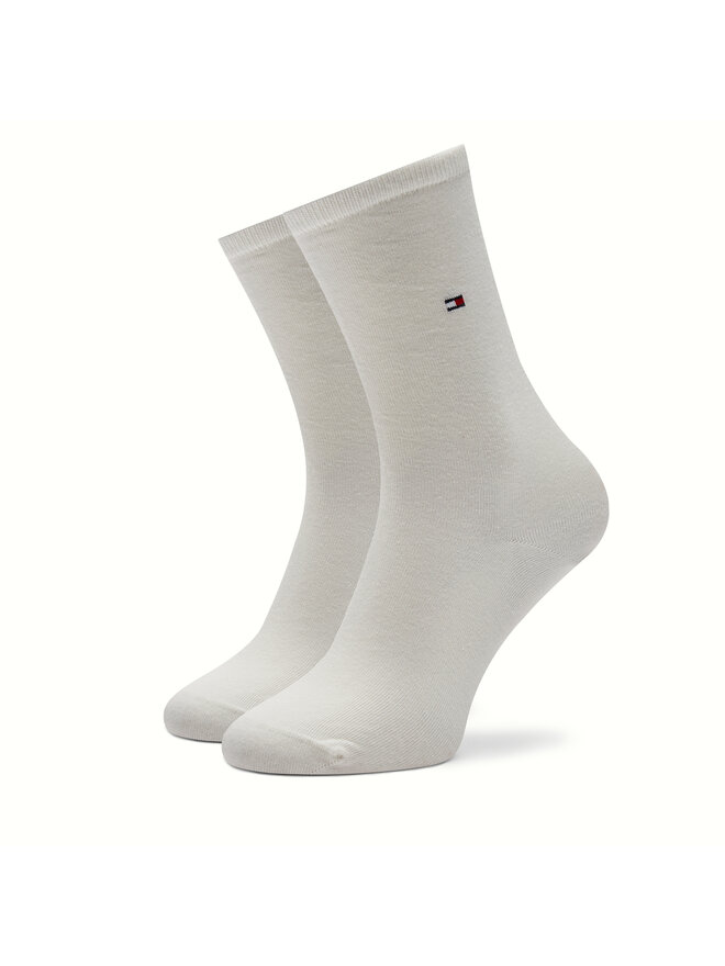 Tommy Hilfiger Σετ 2 ζευγάρια ψηλές κάλτσες γυναικείες Tommy Hilfiger 371221103 Μπορντό