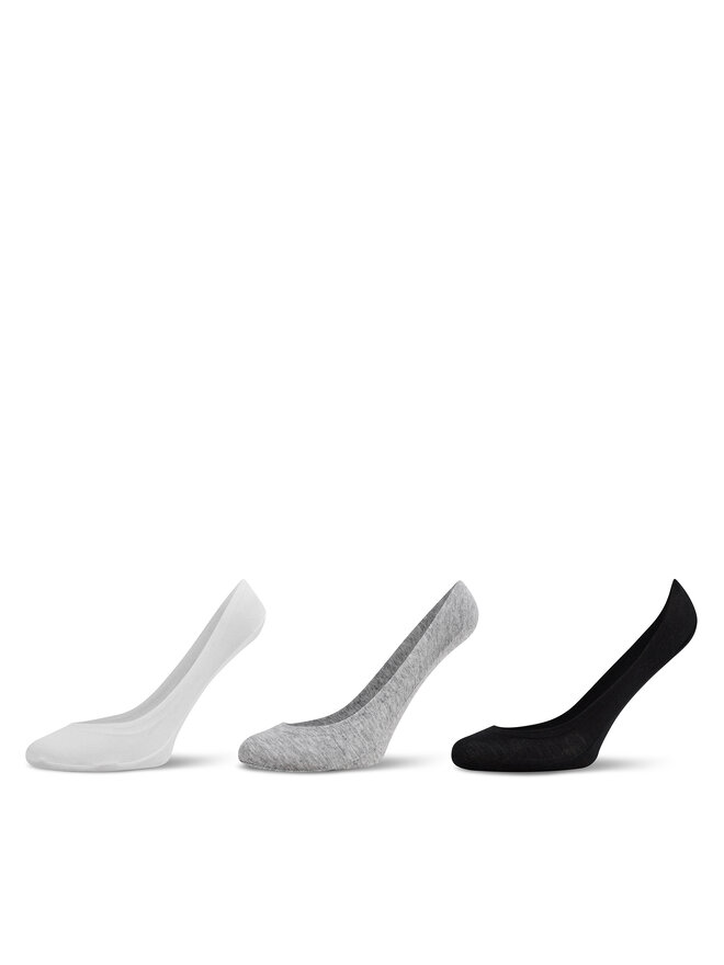 Jenny Fairy 3er-Set Damen Sneakersocken Jenny Fairy 4WB-008-SS24 Schwarz