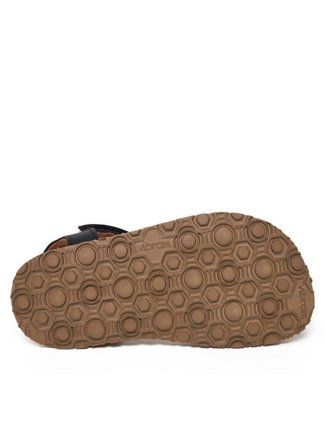 Froddo Sandalen Froddo Barefoot Flexy Flowers G3150265-4 M Schwarz