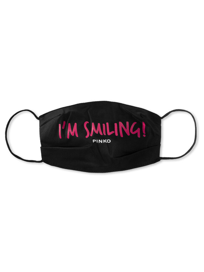 PINKO Stoffmaske Pinko Lolita Marscherina 20202 PRR 1N20CH.Y6XS Schwarz