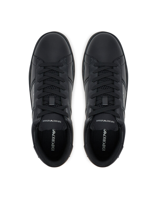Emporio Armani Tenisice Emporio Armani EM003701 AF18017 MC005 Crna