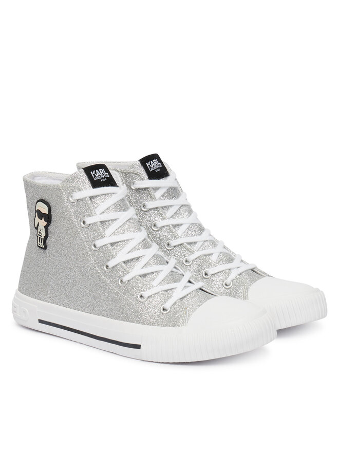 KARL LAGERFELD Sneakers aus Stoff KARL LAGERFELD Z31171 S Grau