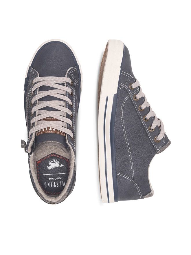 Mustang Sneakers aus Stoff Mustang 1146-319 Dunkelblau