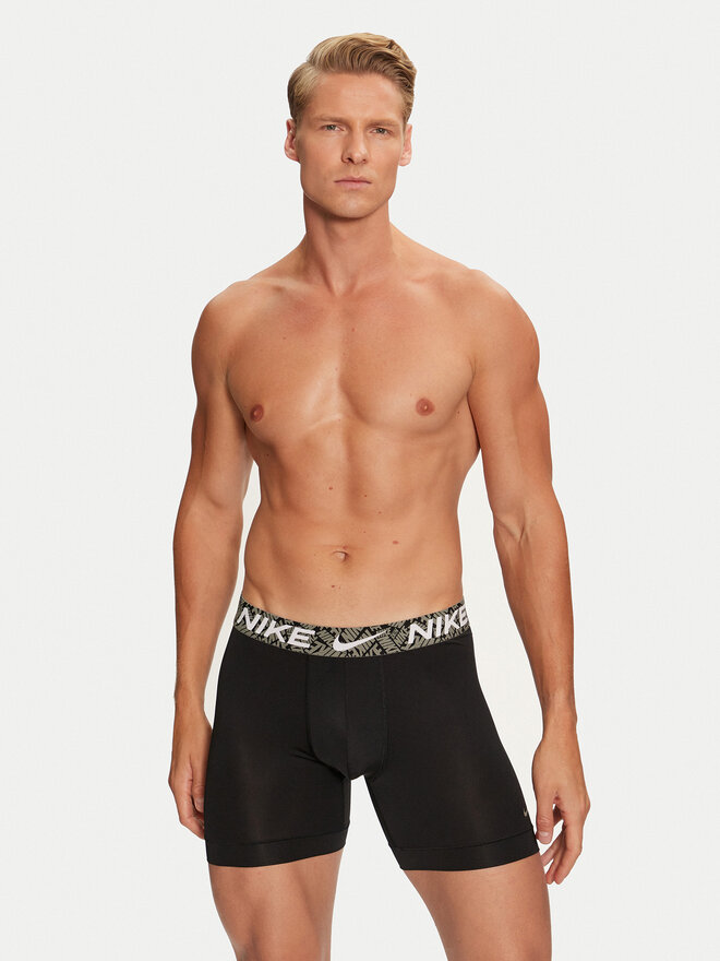 Nike Nike 3 darab boxer 0000KE1157 Fekete