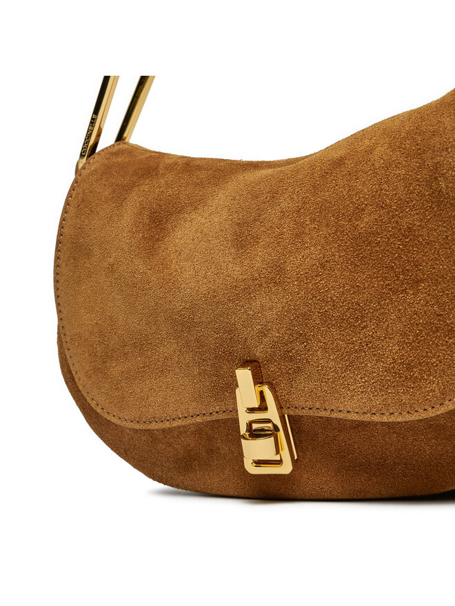 Coccinelle Τσάντα Coccinelle PQS Coccinellemagie Suede E1 PQS 58 01 01 Καφέ