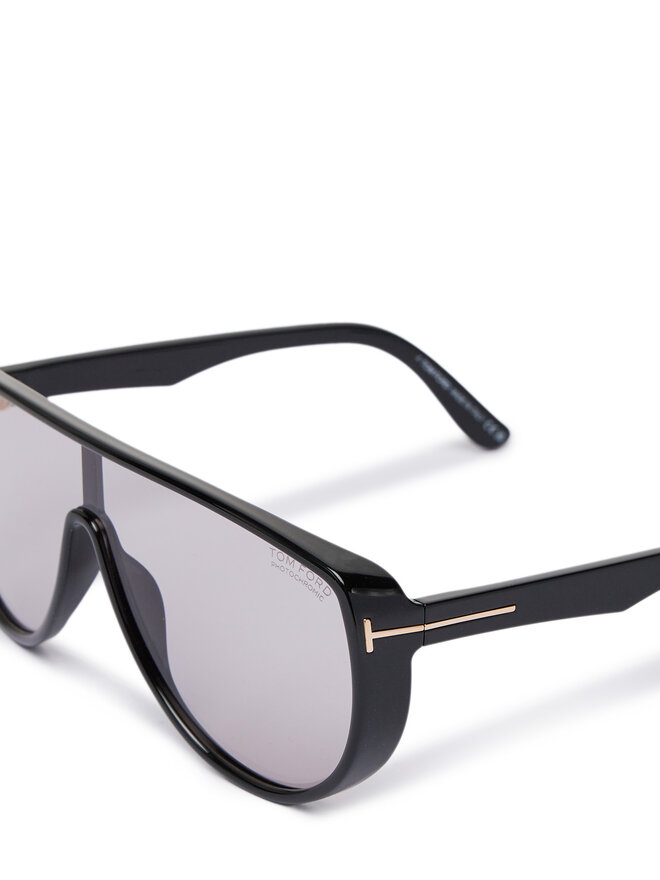 Tom Ford Slnečné okuliare Tom Ford Achilles FT1182 01A Čierna