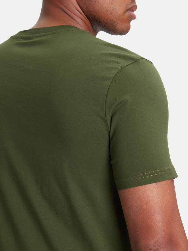 United Colors Of Benetton United Colors Of Benetton Camiseta 3MI5J1AF7 Verde Regular Fit