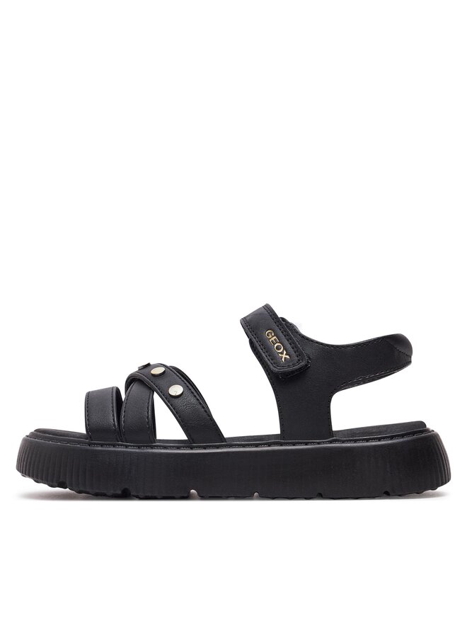 Geox Sandale Geox J Sandal Kodette Gir J45DBI 0003W C9999 D Crna