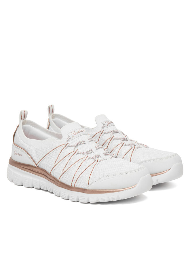 Skechers Sneakers Skechers Graceful 100888/WTRG Weiß
