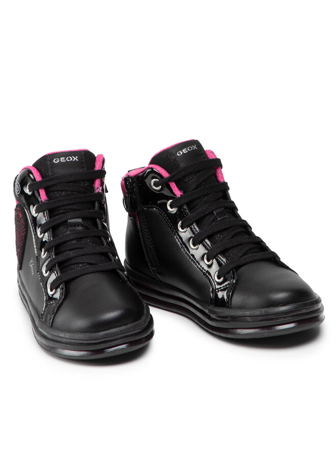 Geox Snīkeri Geox J Pawnee G. C J16EVC 05402 C0922 D Melns