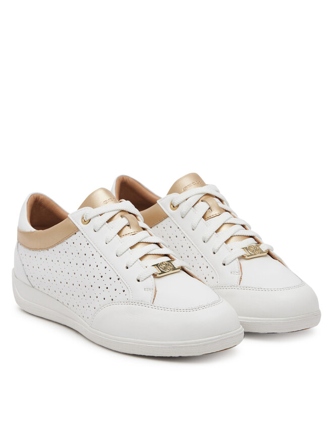 Geox Sneakersy Geox Myria C D5568C 05485 C1000 Bílá