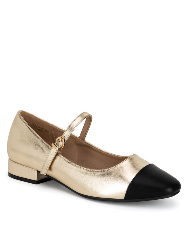 Clara Barson Baleriny Clara Barson WS24040-02 Złoty