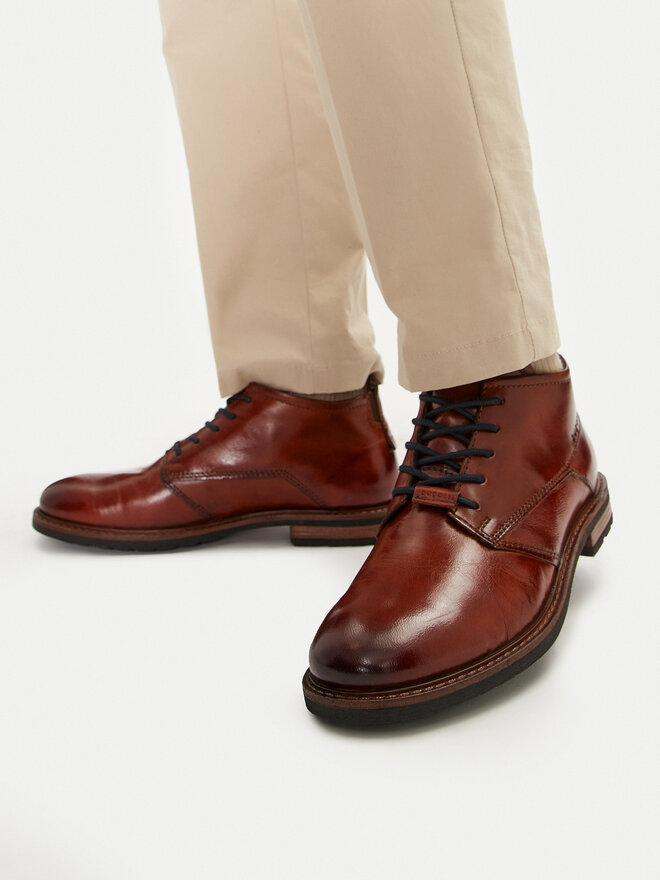 Bugatti Schnürschuhe Bugatti 311AOV323100 Braun