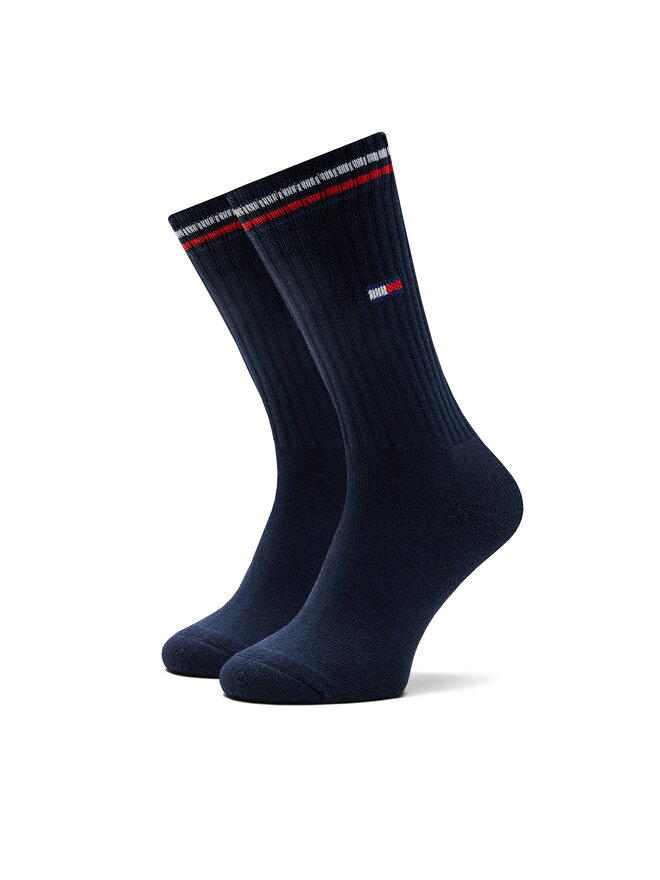 Tommy Hilfiger Moteriškų ilgų kojinių komplektas (2 poros) Tommy Hilfiger 701228176 Tamsiai mėlyna