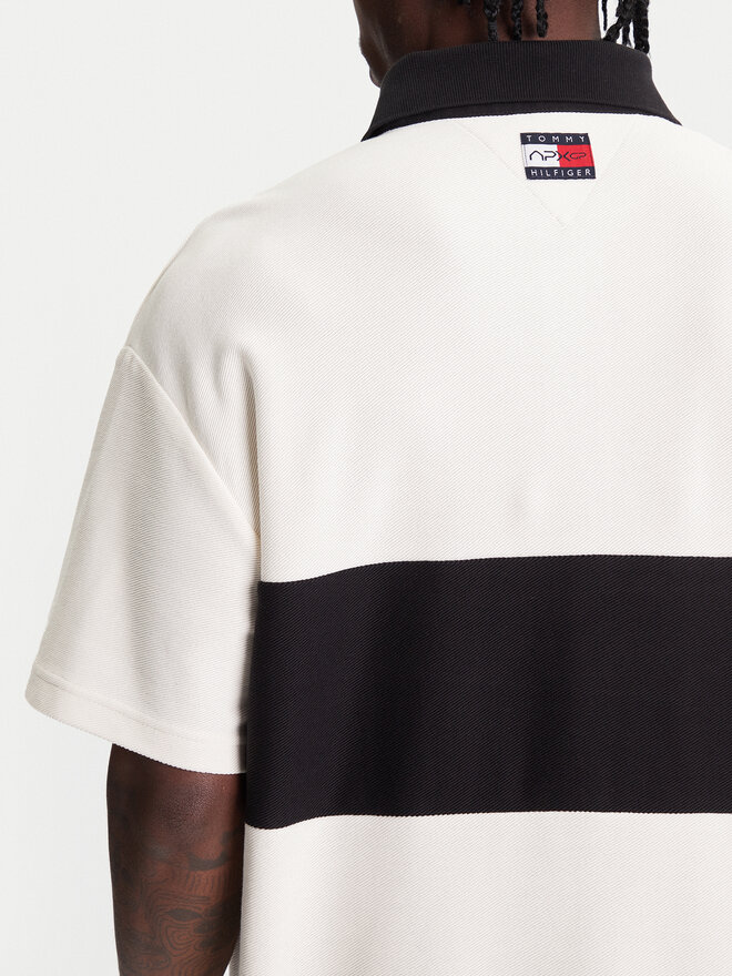 Tommy Hilfiger Tommy Hilfiger Poloshirt F1 Movie Race Day MW0MW41393 Écru Relaxed Fit