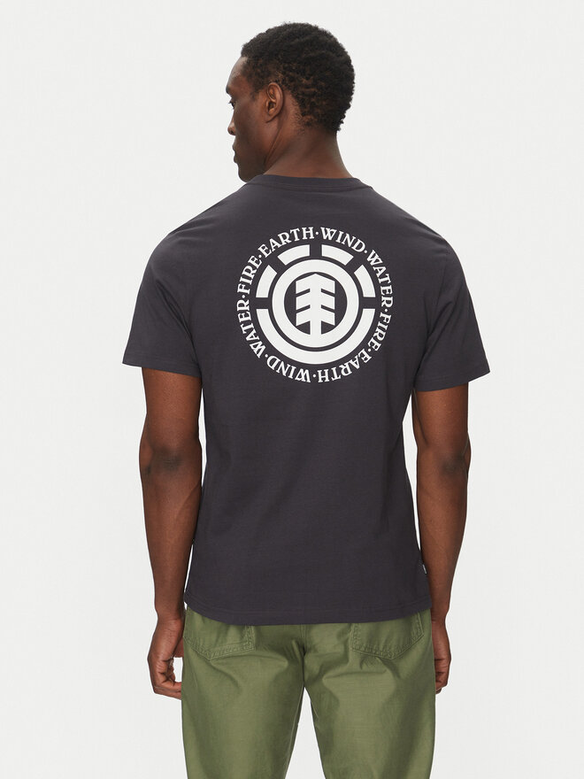 Element Element Camiseta ELYZT00490 Negro Regular Fit