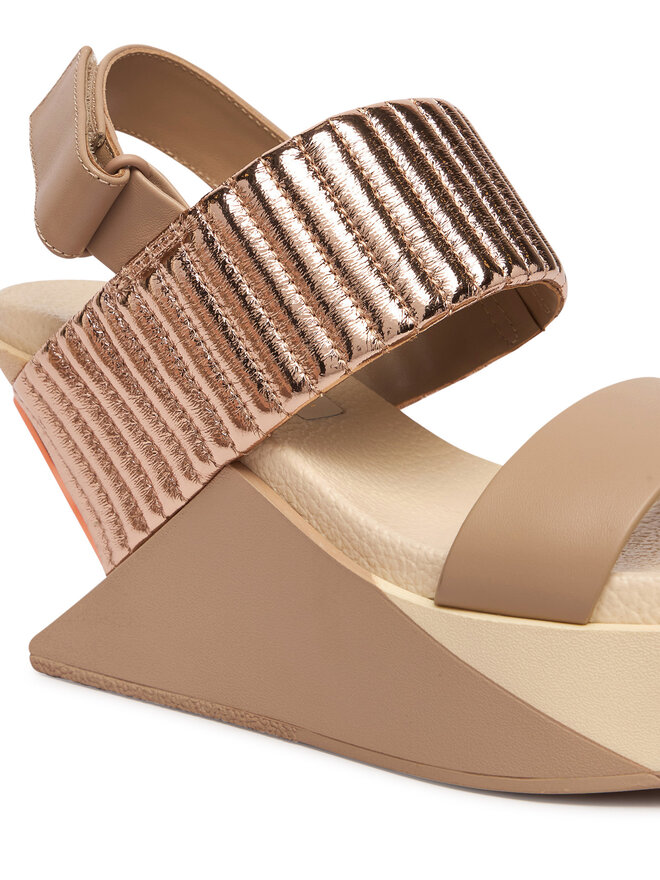 United Nude Босоніжки United Nude Delta Wedge Puffier 10988971188 Бежевий