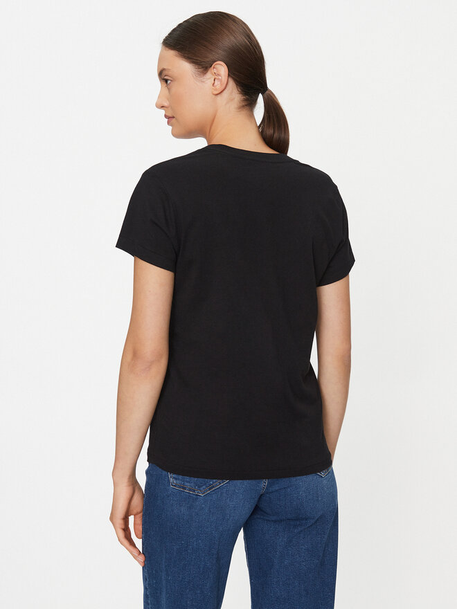 Polo Ralph Lauren Polo Ralph Lauren T-Shirt 211902403003 Μαύρο Regular Fit