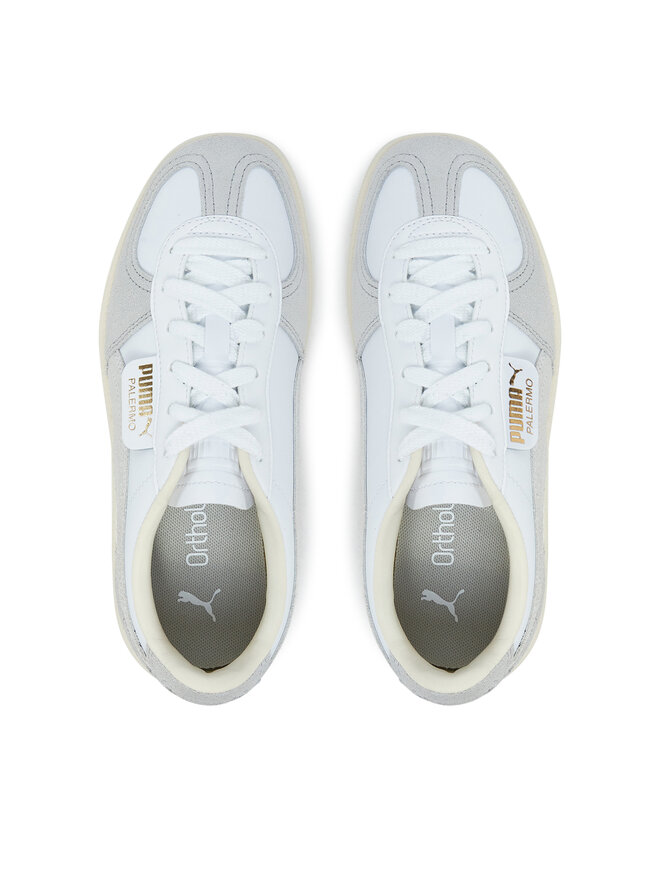 Puma Сникърси Puma Palermo Leather Big Kid 397275 02 Сив