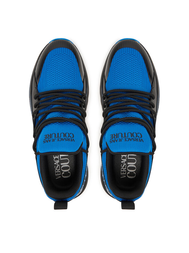 Versace Jeans Couture Снікерcи Versace Jeans Couture 80YA3SA3 Голубий