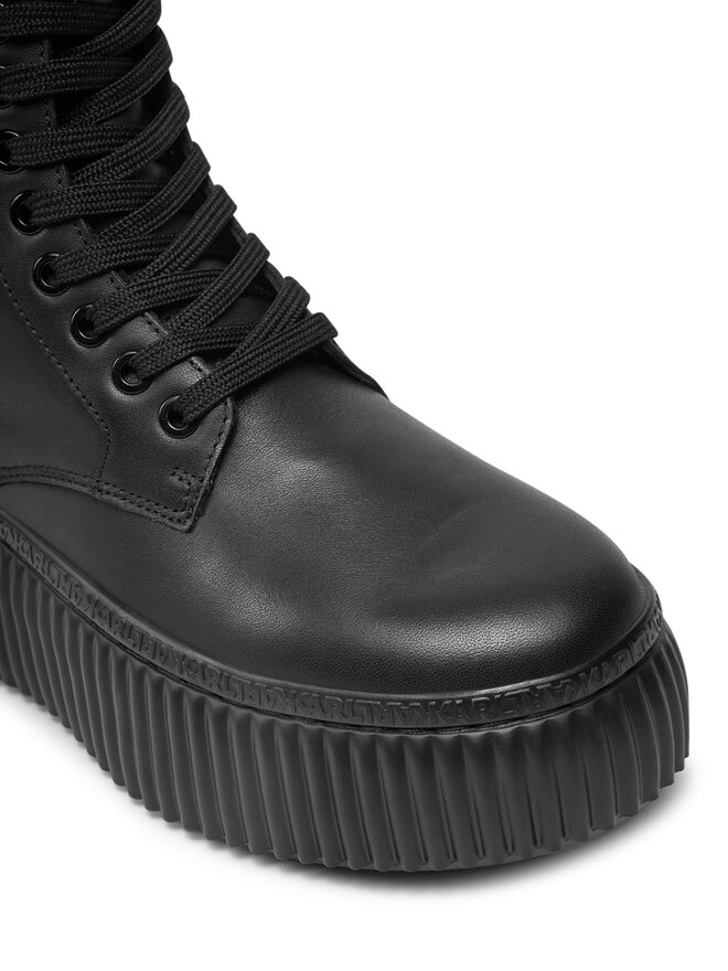 KARL LAGERFELD Polokozačky KARL LAGERFELD KL42364 Černá