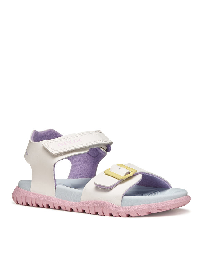 Geox Sandalen Geox J Sandal Fusbetto Gi J35HQA 000BC C0653 D Weiß