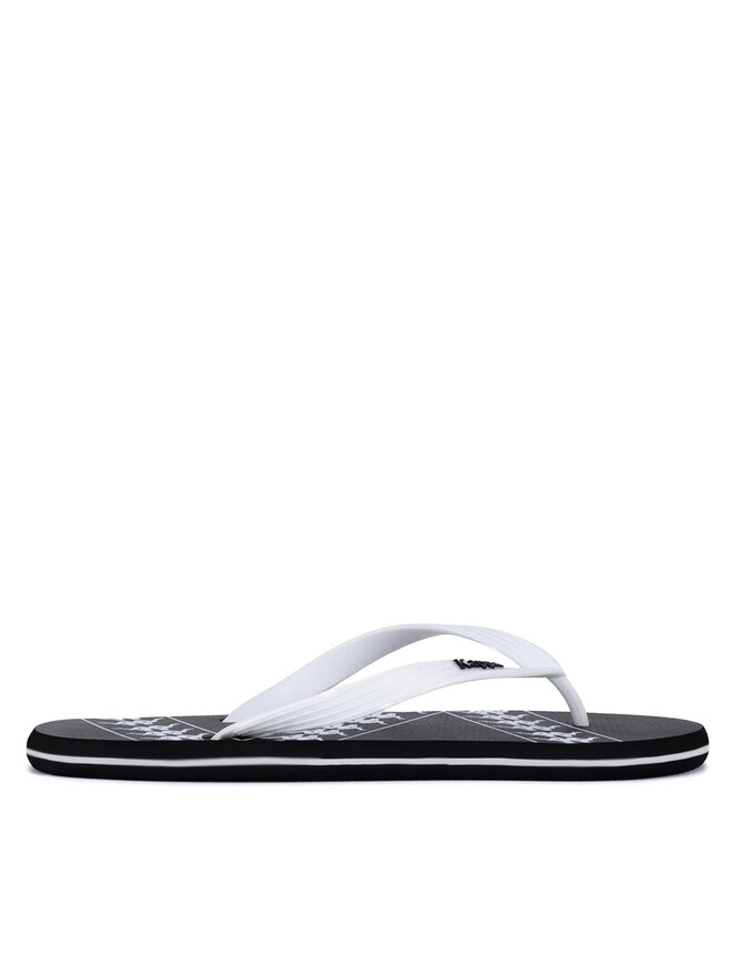 Kappa Šlepetės per pirštą Kappa 371D2SW BLACK - WHITE Spalvota