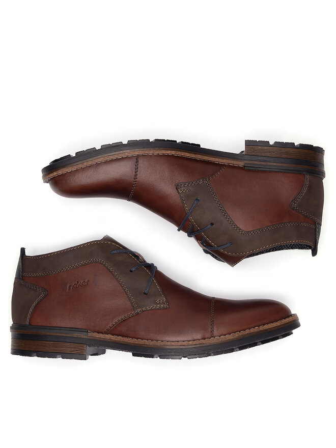 Rieker Botines planos Rieker B1320-25 Marrón