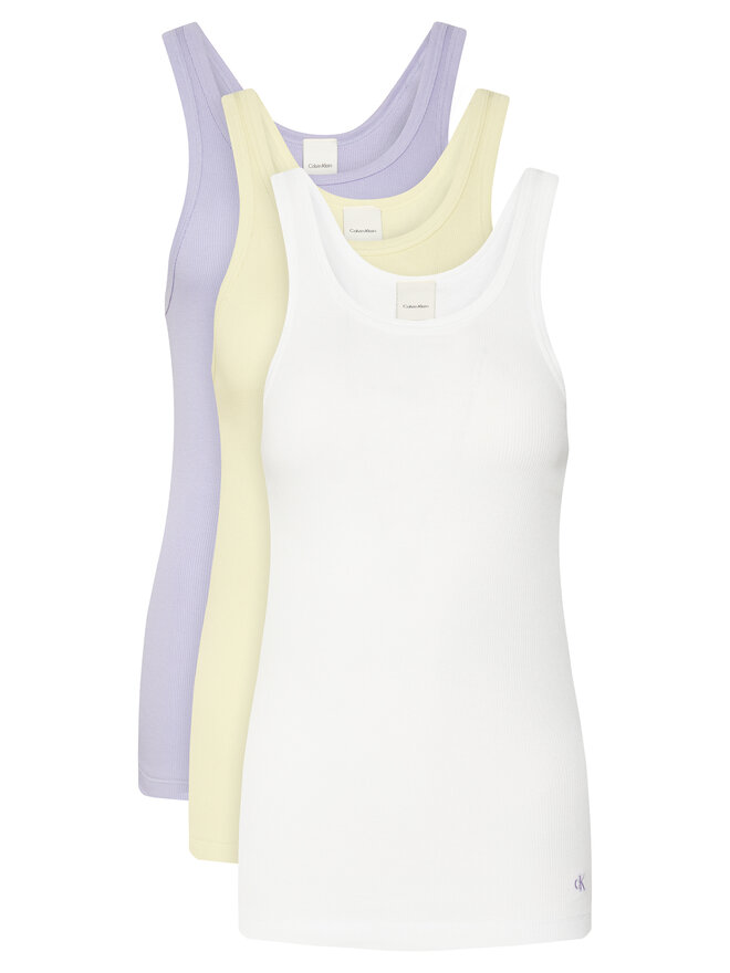 Calvin Klein Underwear Calvin Klein Underwear Набір 3 топів LV00QS7493 Кольоровий Regular Fit