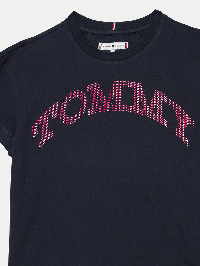 Tommy Hilfiger Tommy Hilfiger Marškinėliai KG0KG08357 D Tamsiai mėlyna Regular Fit