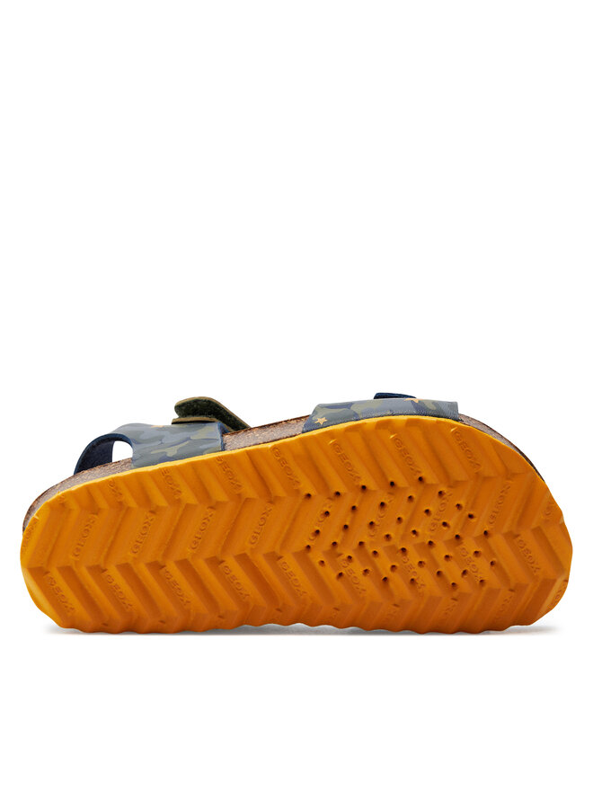 Geox Sandály Geox B Sandal Chalki Boy B922QA 00454 C3375 S Zelená