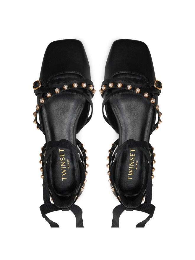 TWINSET Balerini TWINSET 242TCP152 Negru
