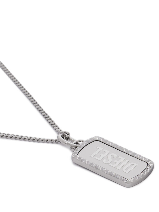 Diesel Намисто Diesel DX1455040 Срібний