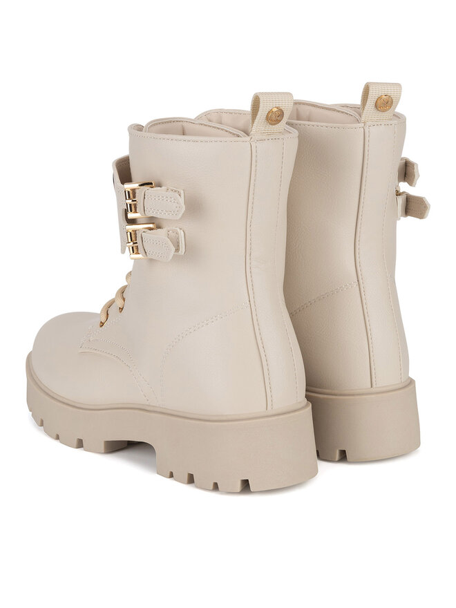 DeeZee Botines planos DeeZee CM231117-2 Beis