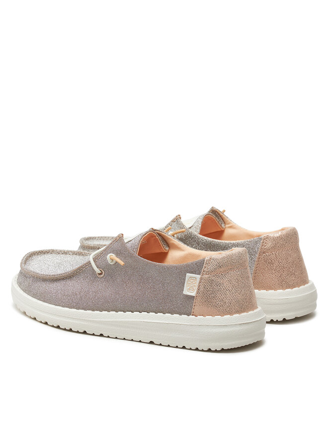 Hey Dude Zapatos hasta el tobillo Hey Dude WENDY METALLIC SPARKLE Oro rosa