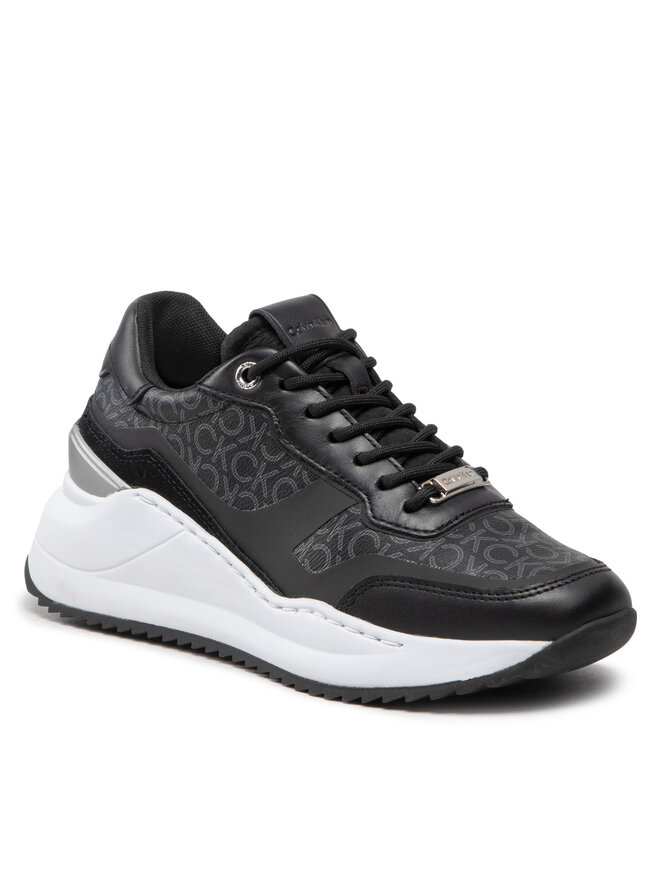 Calvin Klein Sportcipők Calvin Klein Chunky Inter Wdg Lace Up-Mn Mix HW0HW01272 Fekete