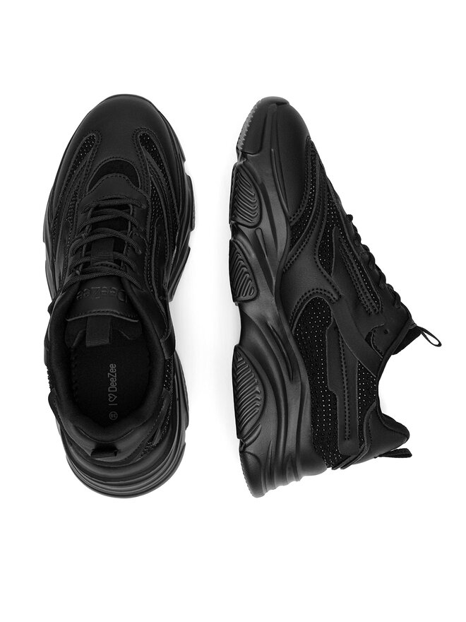 DeeZee Sneakersy DeeZee WAG1250003A Černá