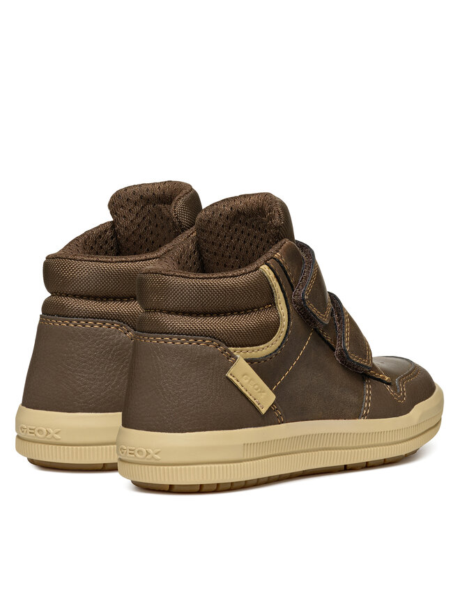Geox Sneakersy Geox J Arzach Boy J364AB 0MEFU C6244 S Hnědá