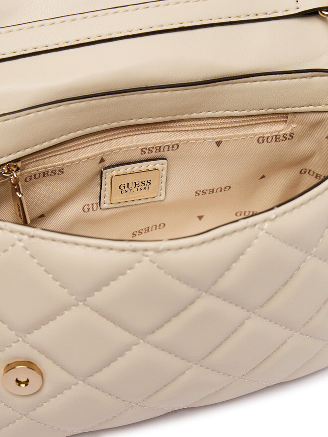 Guess Handtasche Guess Juliet Mini HWQG24 56740 Creme