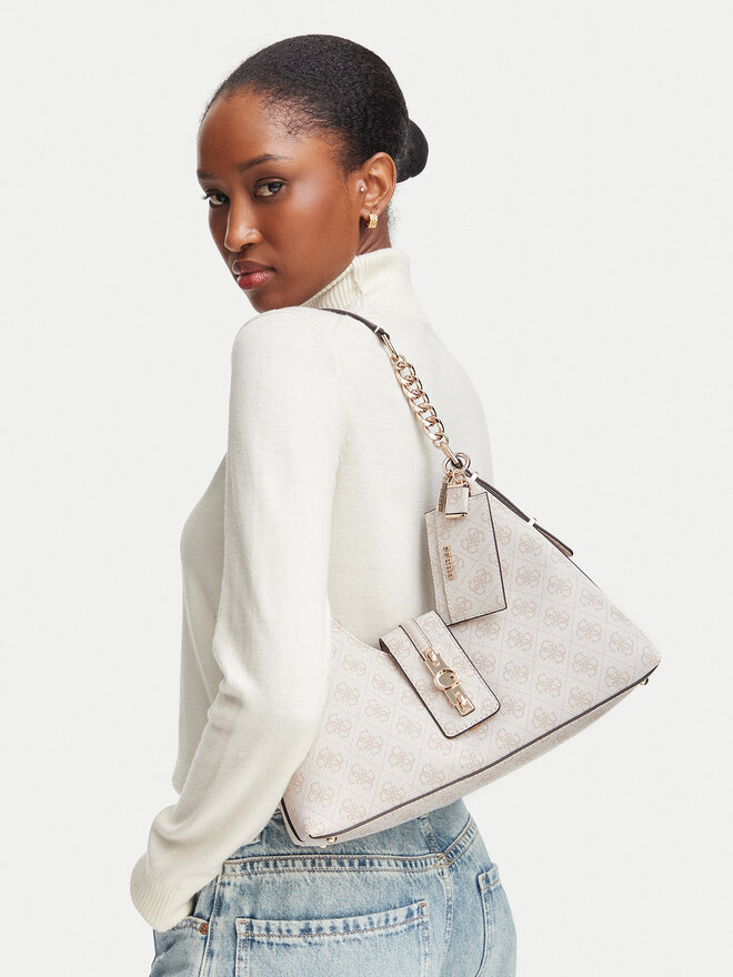 Guess Handtasche Guess Yvonne HWSG23 78010 Creme
