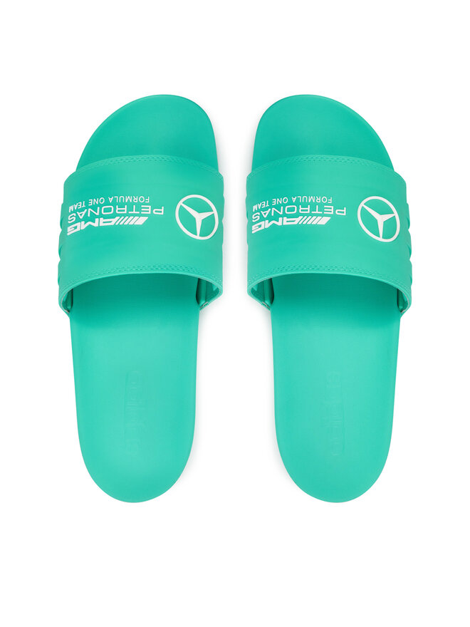 adidas Papucs adidas Mercedes - AMG Petronas Formula One Team adilette JR1071 Türkizkék