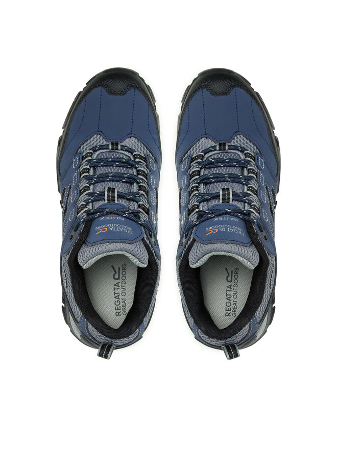 Regatta Trekkingschuhe Regatta Holcombe Iep Low RMF572 Dunkelblau